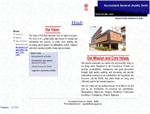 Tablet Screenshot of agaudelhi.cag.gov.in