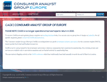 Tablet Screenshot of cag.eu.com