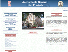 Tablet Screenshot of agup.cag.gov.in