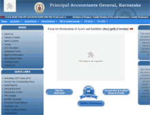 Tablet Screenshot of agkar.cag.gov.in