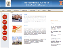 Tablet Screenshot of agap.cag.gov.in